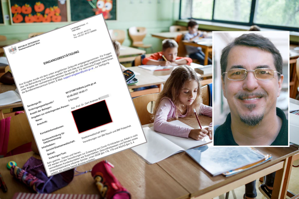 Symptomlos Infizierte dürfen in die Schule und in die Arbeit, das geht Gert Bachmann zu weit.