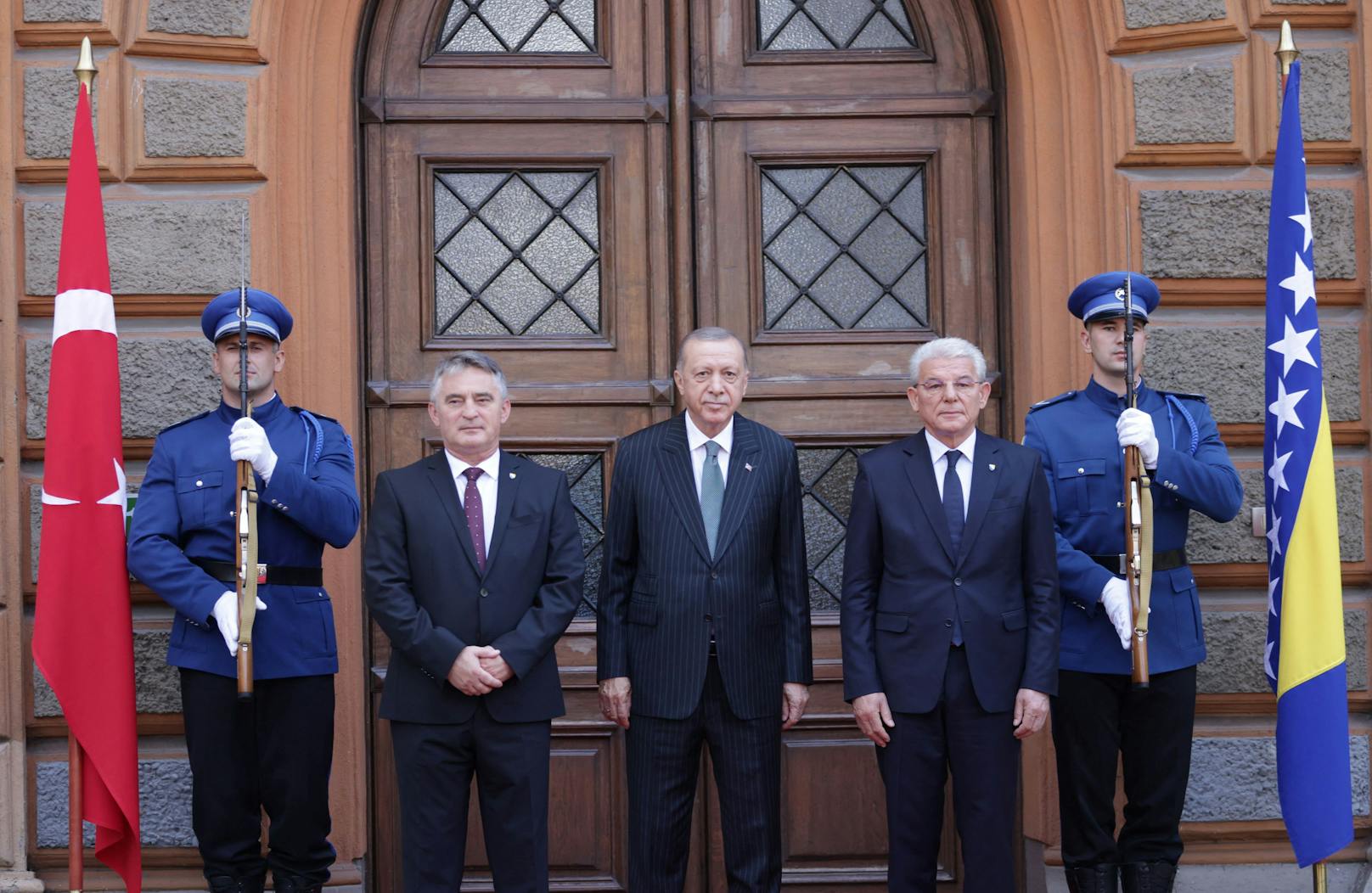 Am Dienstag besuchte der Türkei-Präsident Bosnien, um über die Stabilität des Balkan-Staates zu sprechen.