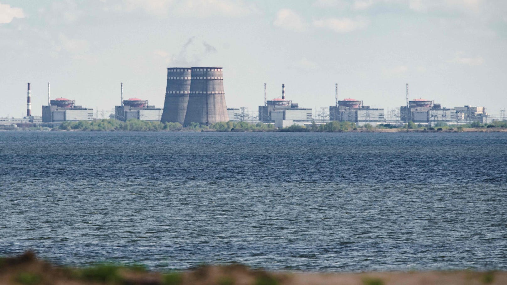 Seit Beginn des Krieges ist das Atomkraftwerk Saporischschja immer wieder Ziel von Angriffen.