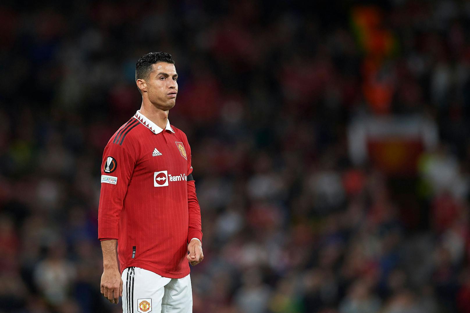 Cristiano Ronaldo startete mit Manchester United mit einer Niederlage in die Europa League. 