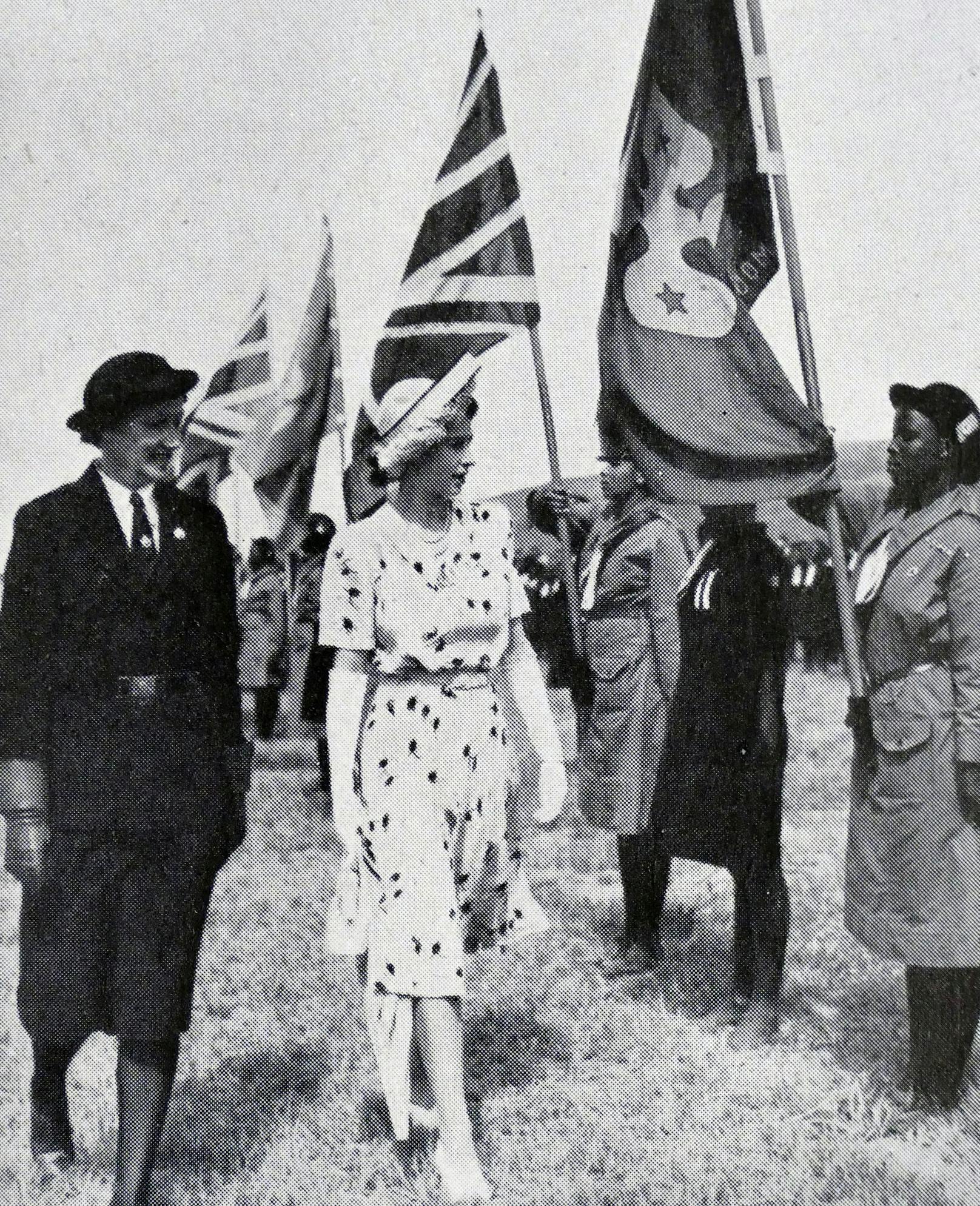 Princess Elizabeth auf ihrer Südafrika-Tour im Jahr 1947.