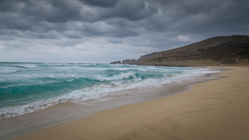Am Strand von Cala Mesquida passierte das Unglück