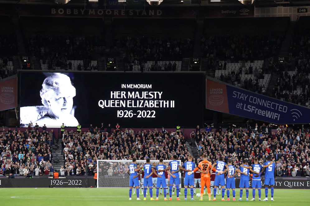 Die Sportwelt reagiert auf den Tod der Queen. 