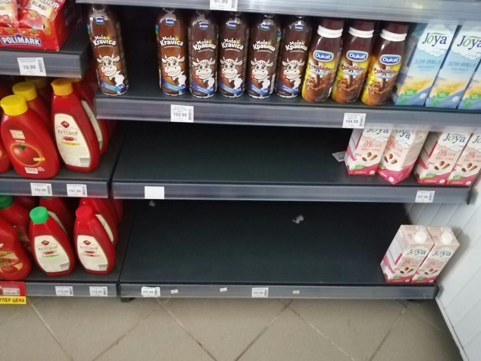 "Kein Geld für Soja" – Am Balkan fehlt sogar schon Milch