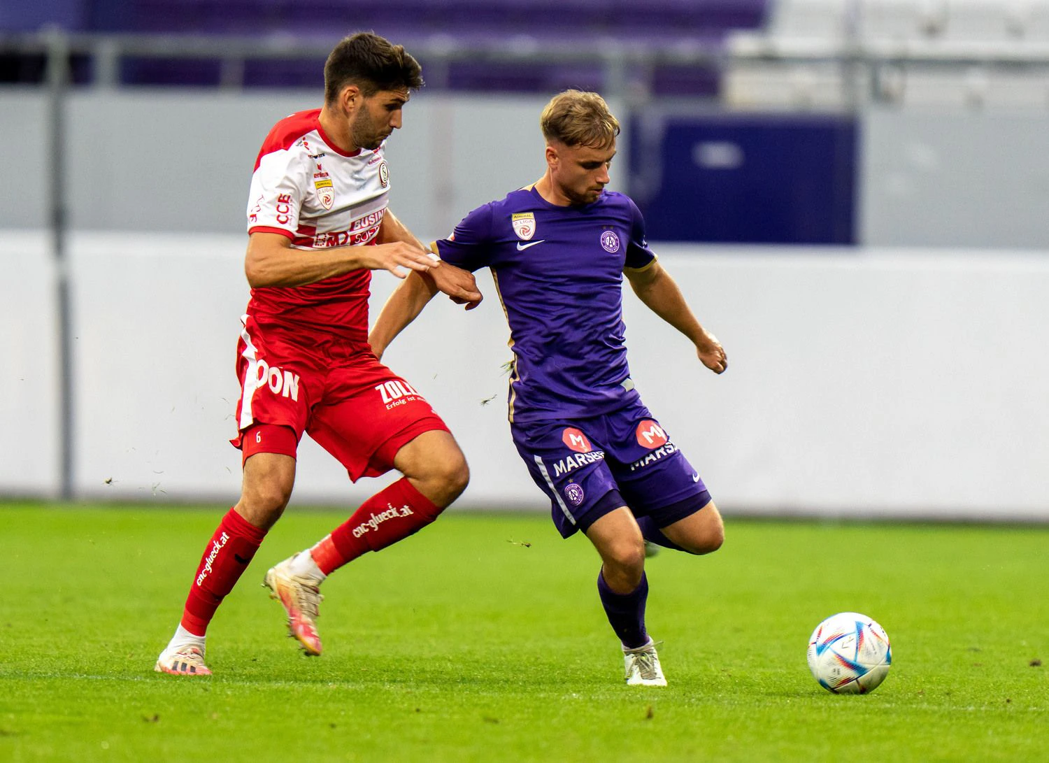 Die Young Violets feiern den zweiten Sieg in Serie. 