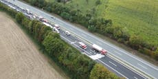 Gefahrengut geladen – A2 nach Lkw-Unfall gesperrt