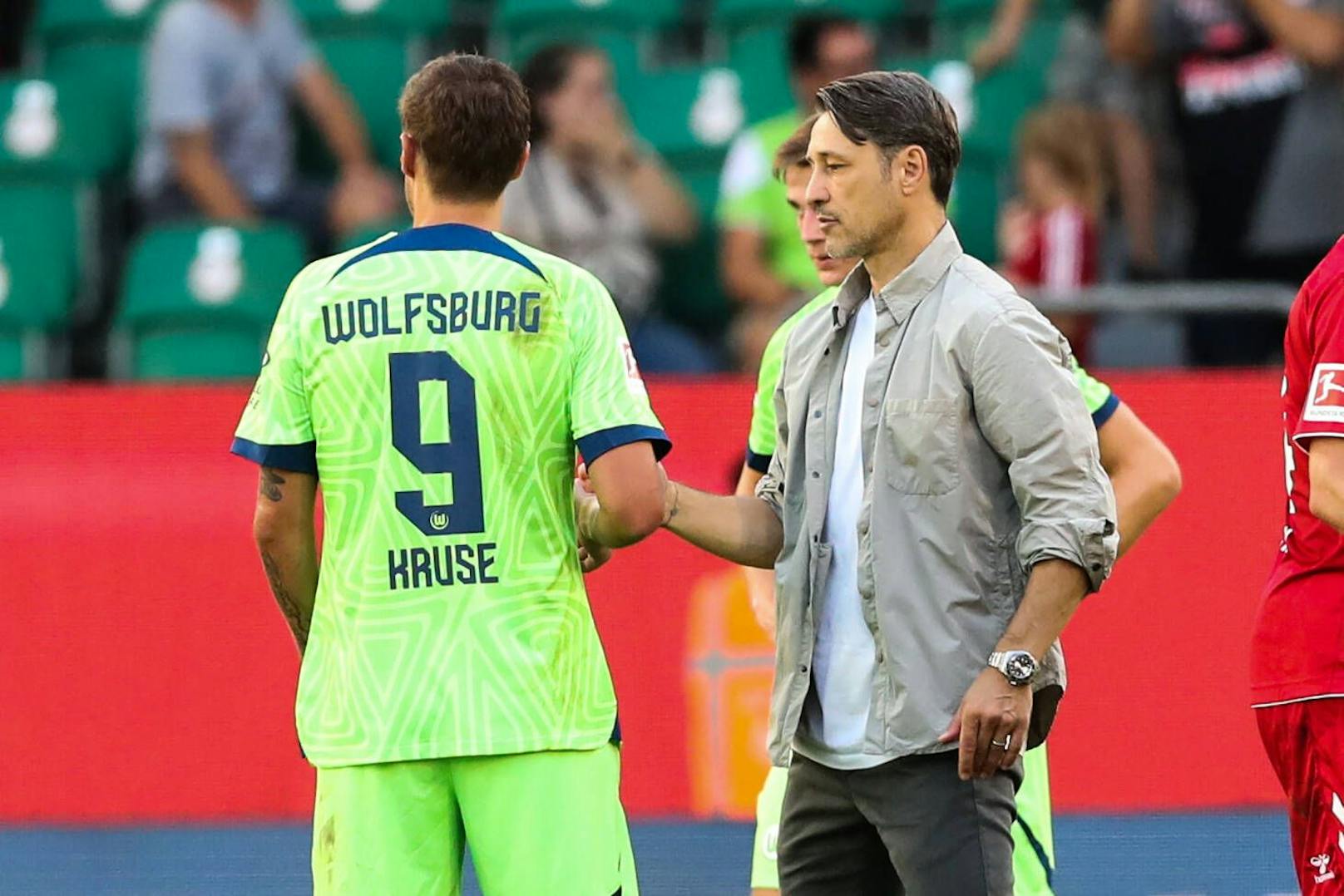 Max Kruse darf nicht mehr für Wolfsburg auflaufen. 