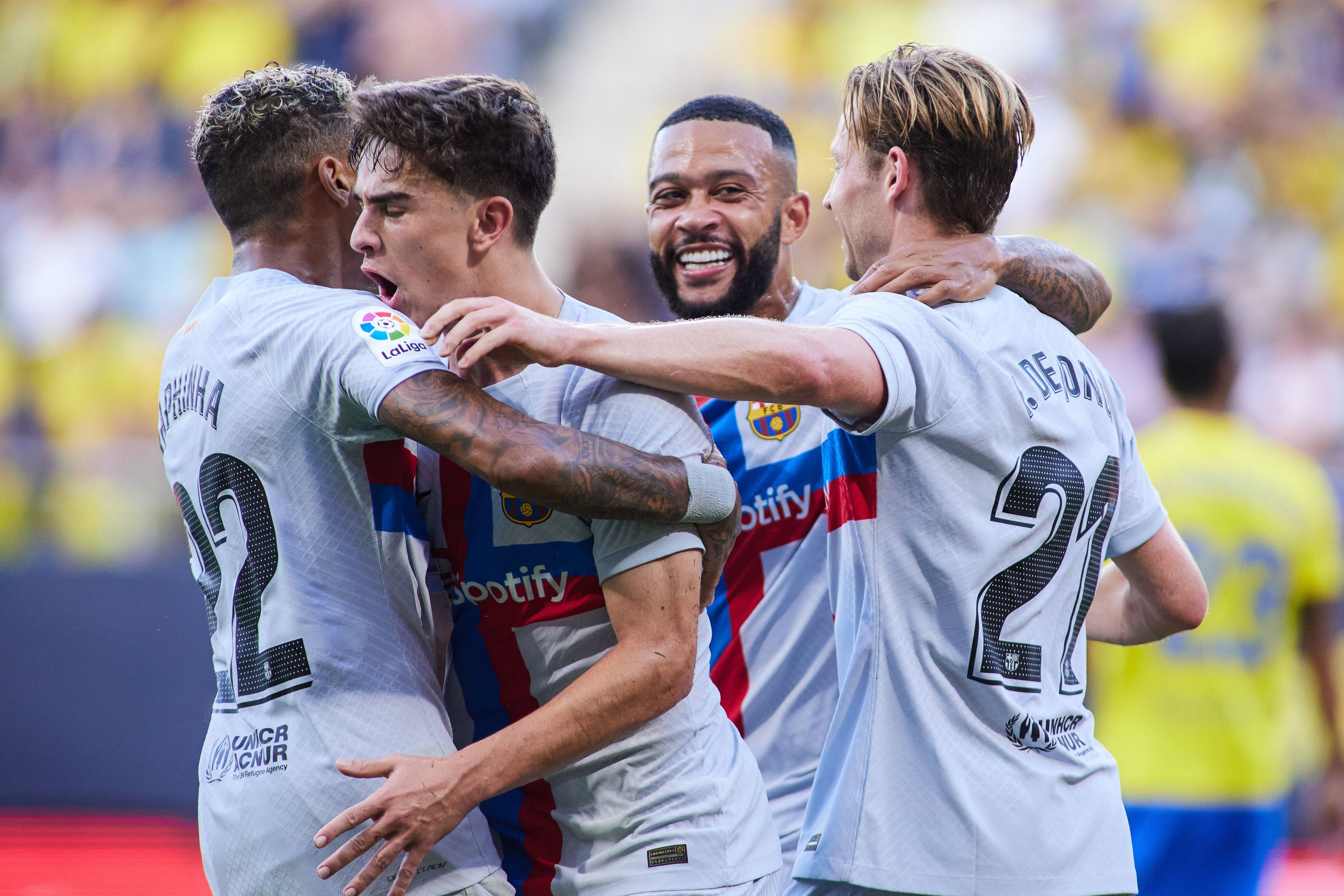 Barcelona siegt gegen Cadiz mit 4:0. 