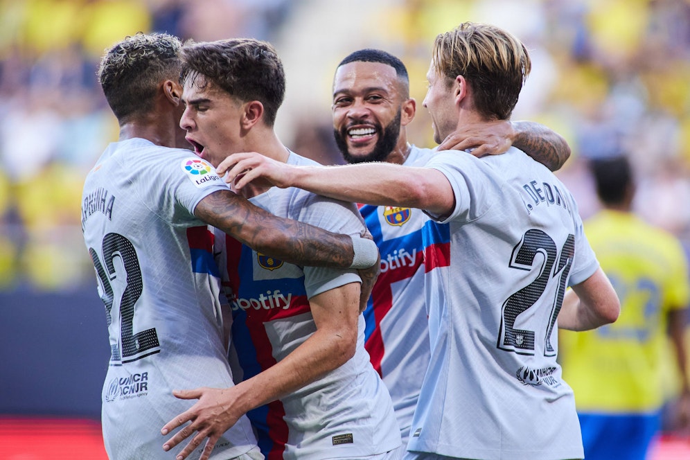 Barcelona siegt gegen Cadiz mit 4:0. 