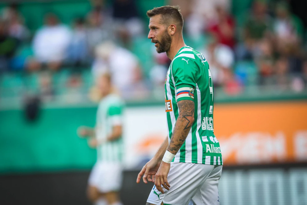 Rapid-Torjäger Guido Burgstaller fand nach der Pleite gegen Wolfsberg klare Worte. 