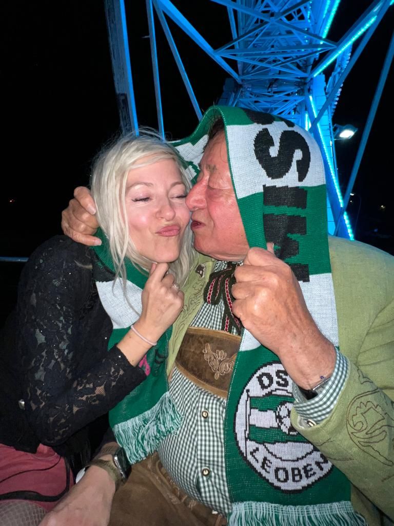 Richard Lugner mit seinem 