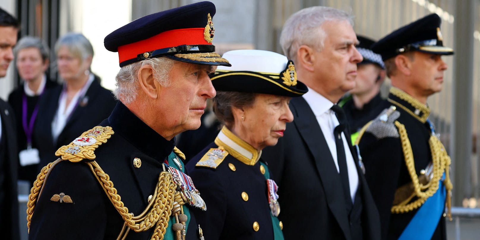 Queen-Kinder: Charles, Anne, Andrew, Edward