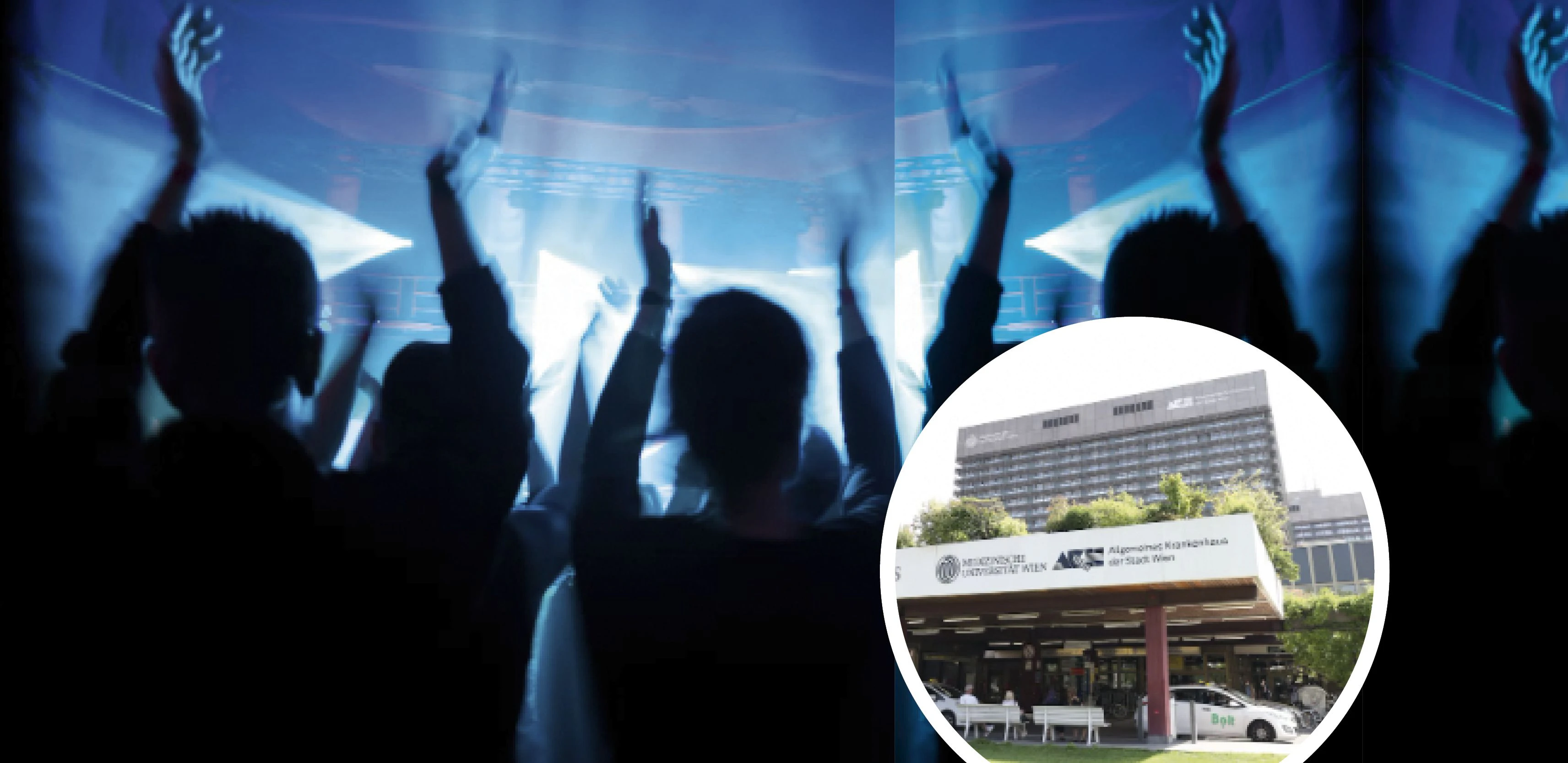Vom Club direkt ins Wiener AKH ging es für eine 17-Jährige aus Wien