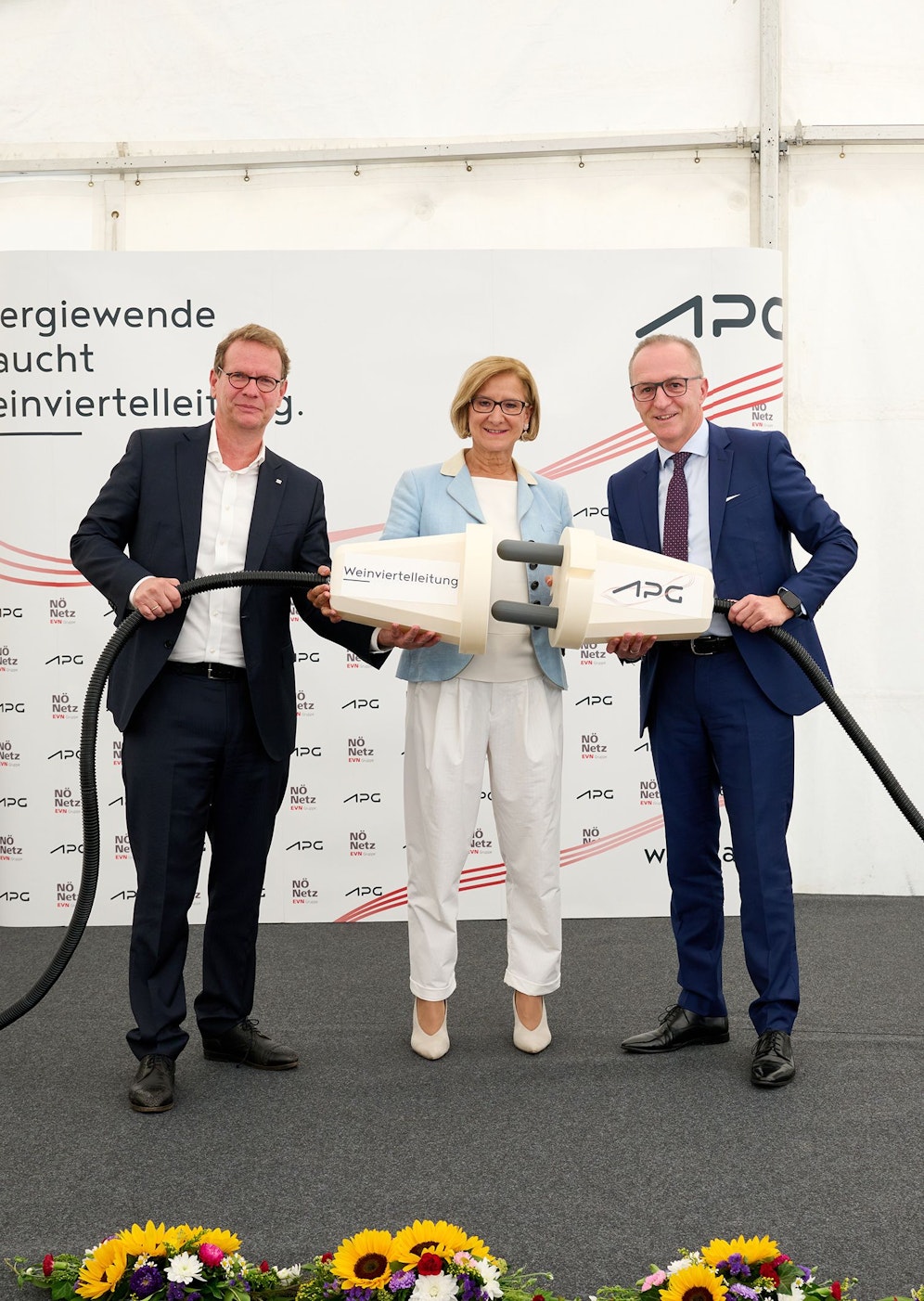 Weinviertelleitung wurde in Betrieb genommen