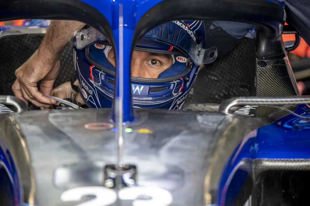 Alex Albon in Zandvoort.