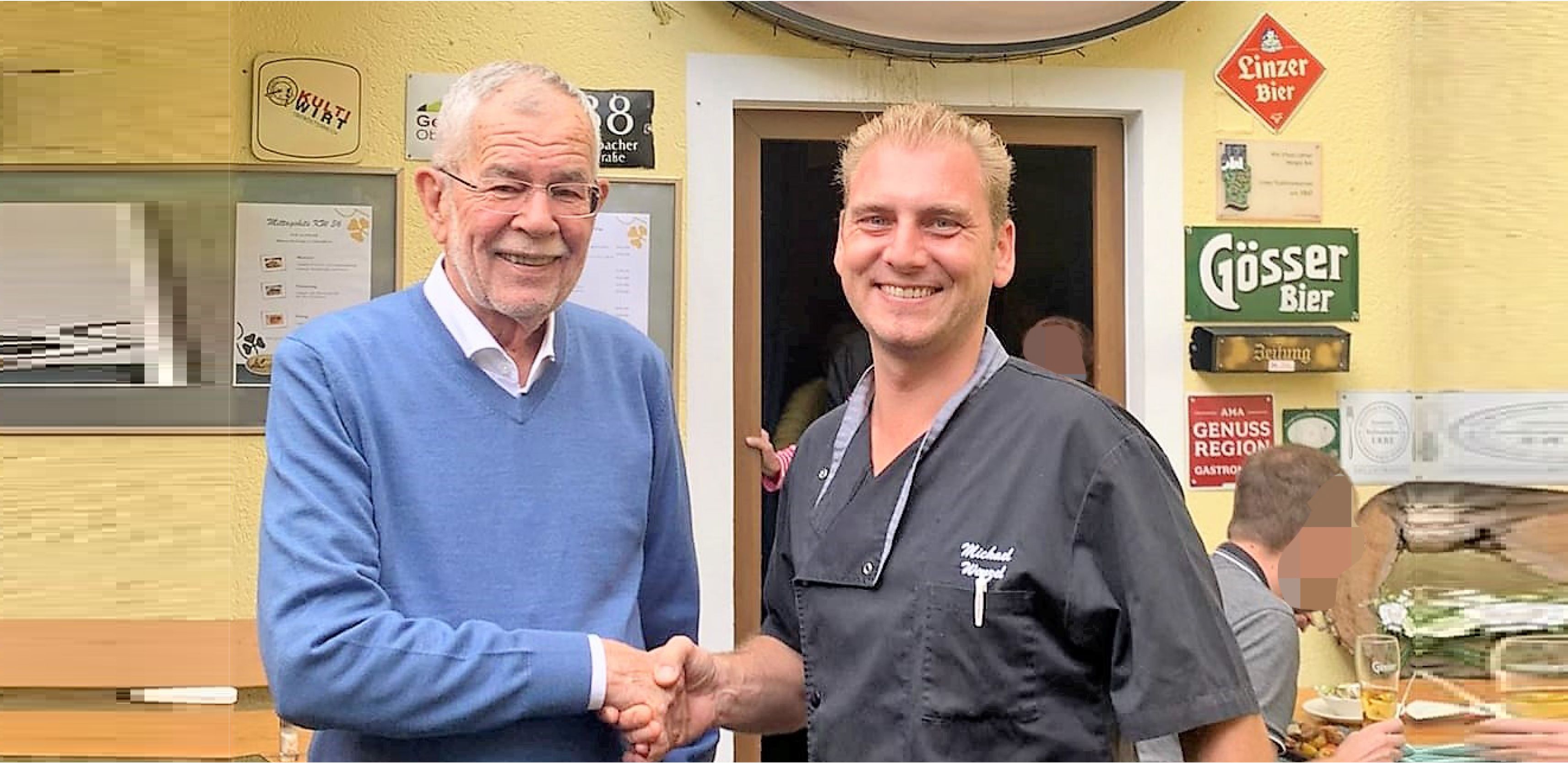 Die Freude über den prominenten Gast war groß, die Aufregung ebenso.