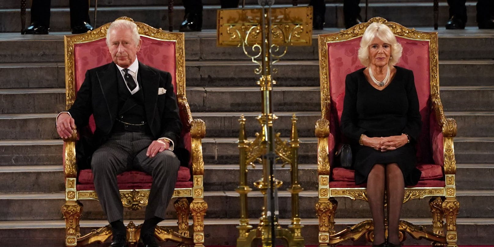 König Charles III. mit Ehefrau Camilla