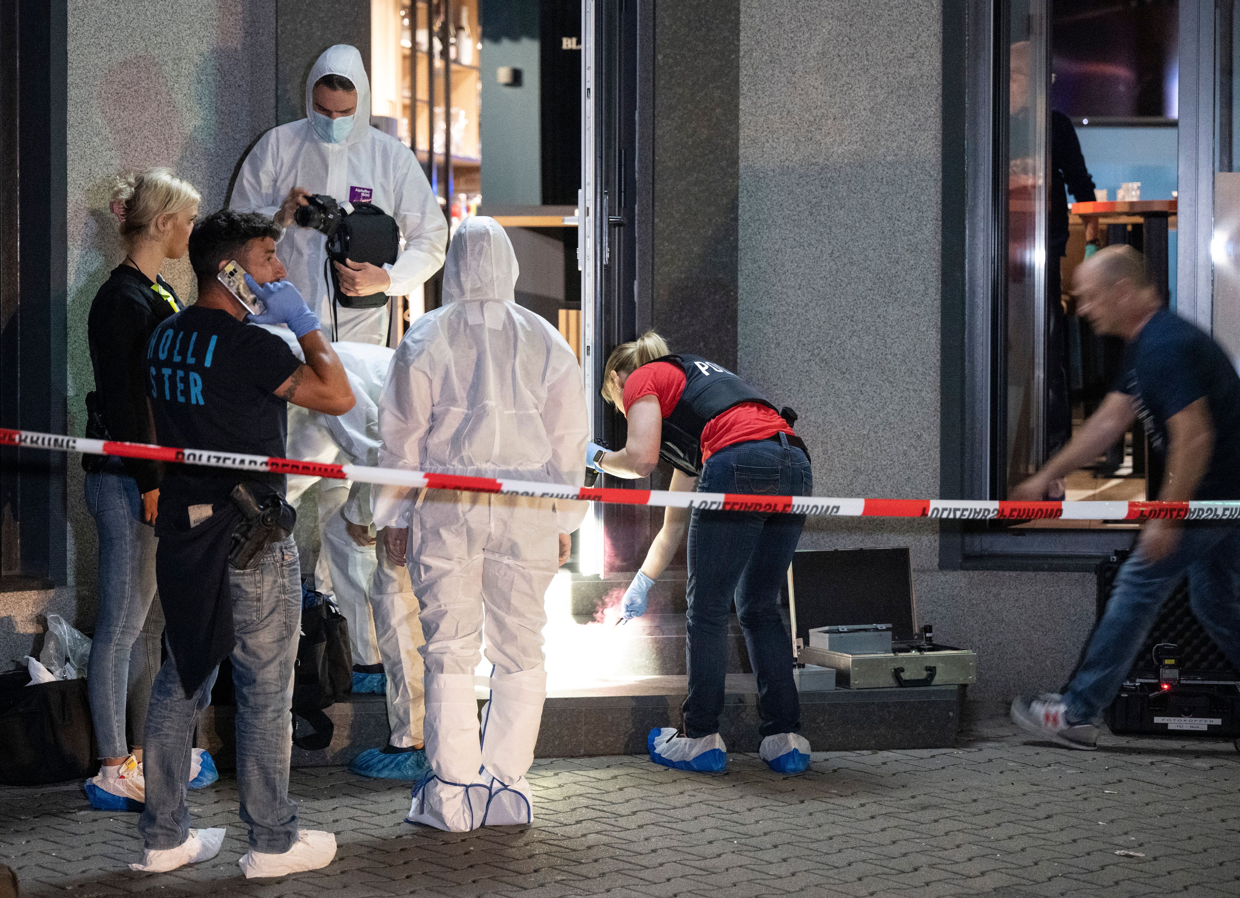 Die Ermittlungen der Polizei laufen auf Hochtouren.
