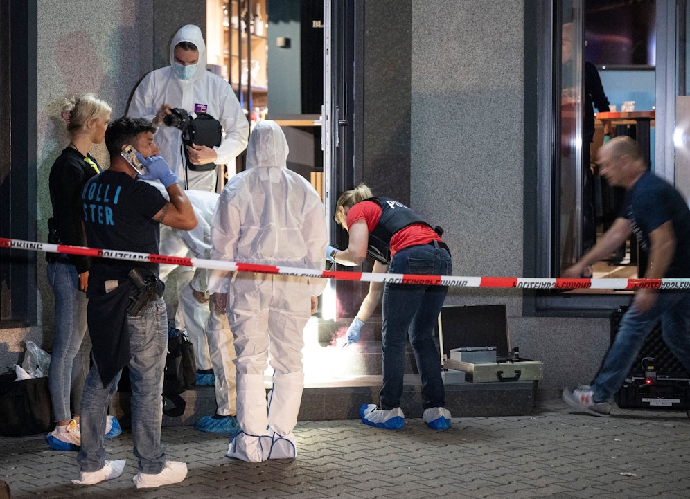 Die Ermittlungen der Polizei laufen auf Hochtouren.