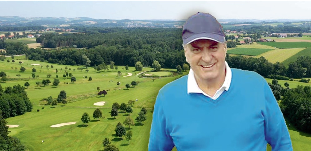 Hermann Haslauer, Präsident des Schärdinger Golfclubs: 