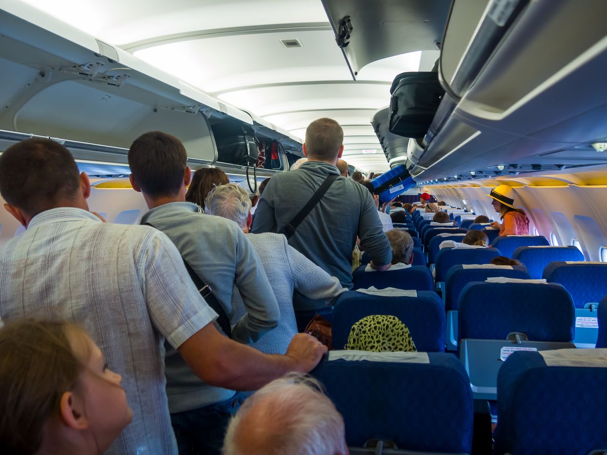 Der Vorfall ereignete sich auf einem Flug von Wien nach Valencia.