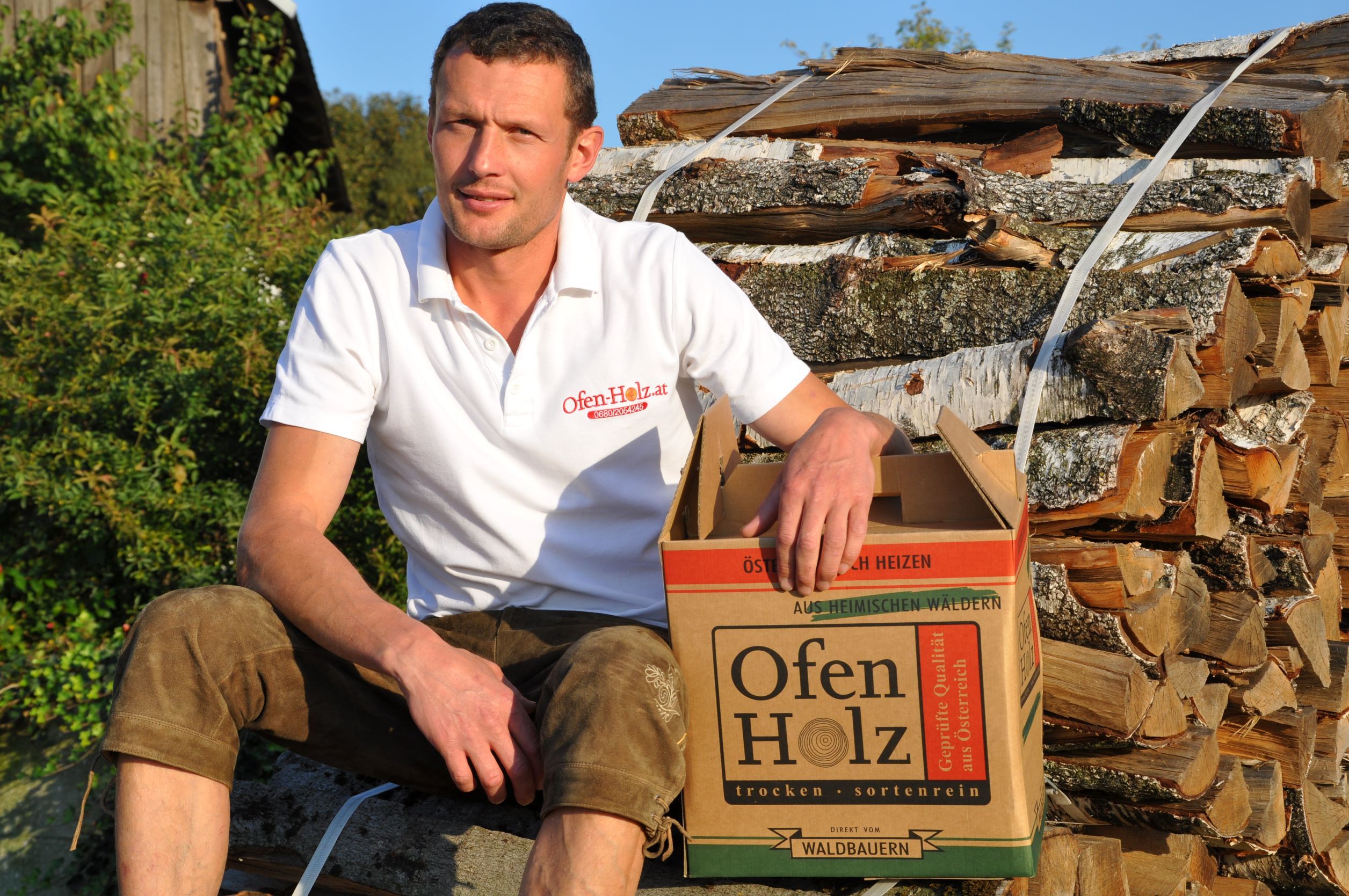 Josef Wimmer vom Verein Ofenholz betont, dass die Engpässe derzeit an Hamsterkäufen liegen.