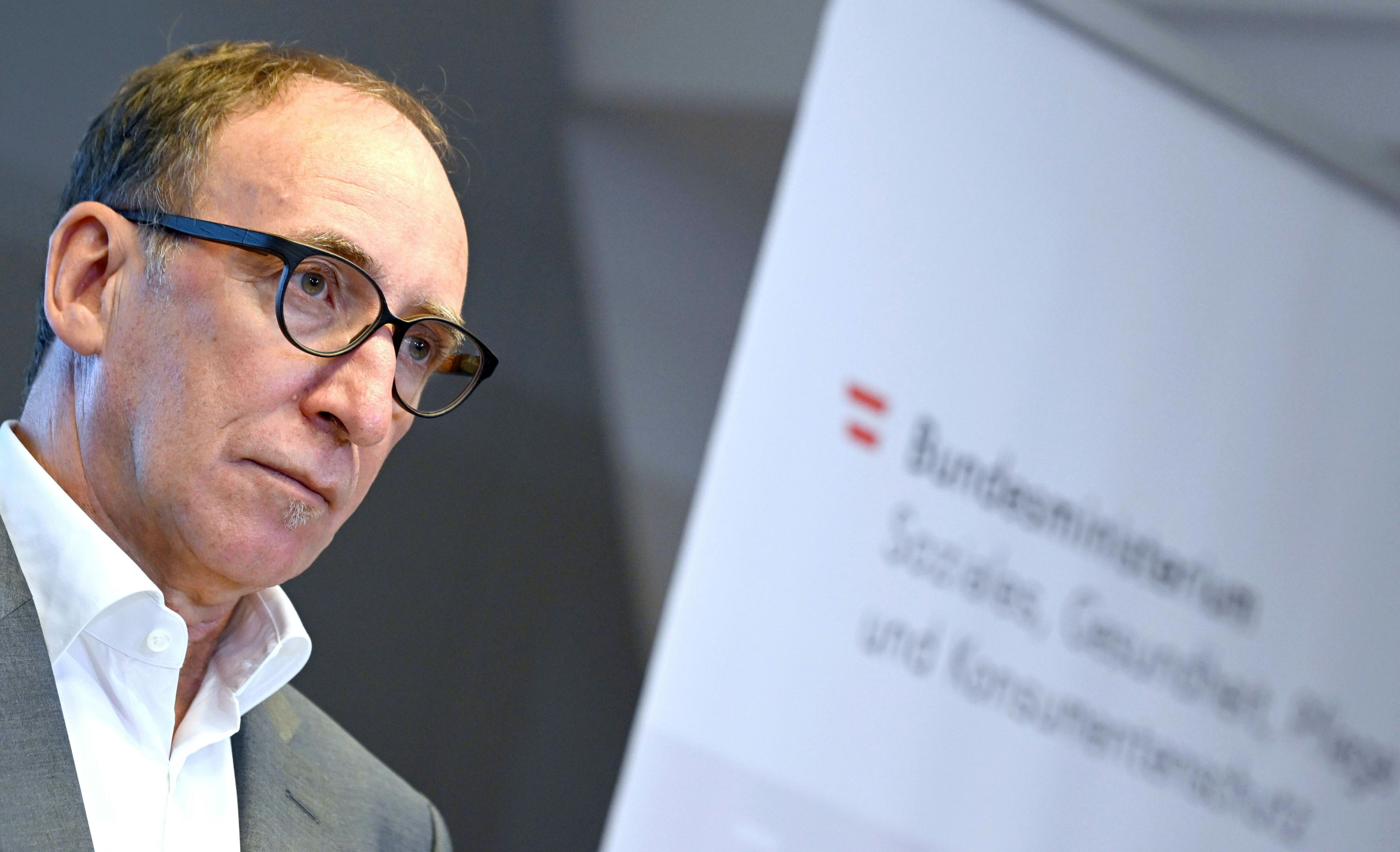 Gesundheits- und Sozialminister Johannes Rauch.