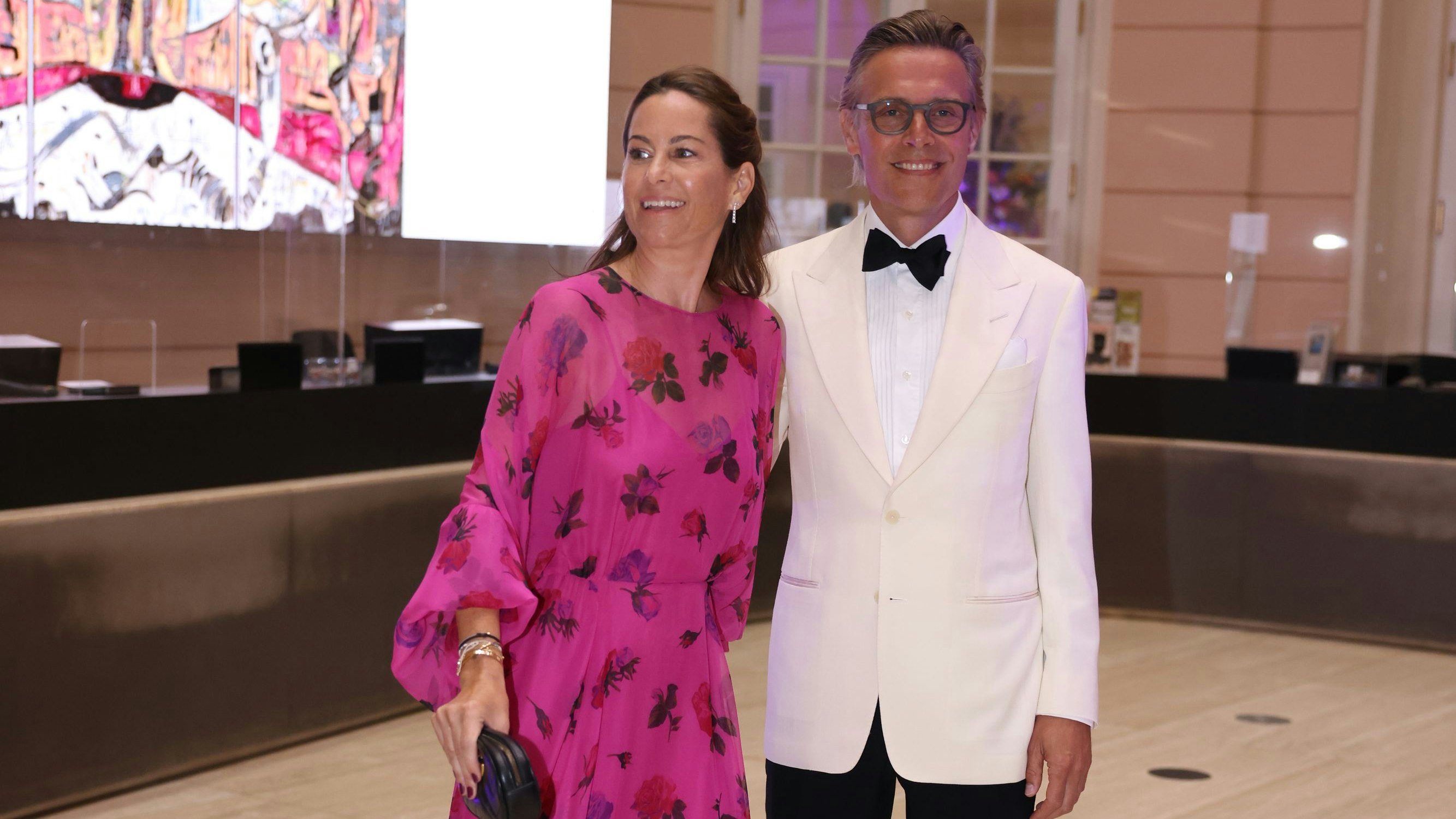 Sie strahlt wieder! Birgit Lauda mit ihrem Marcus Sieberer