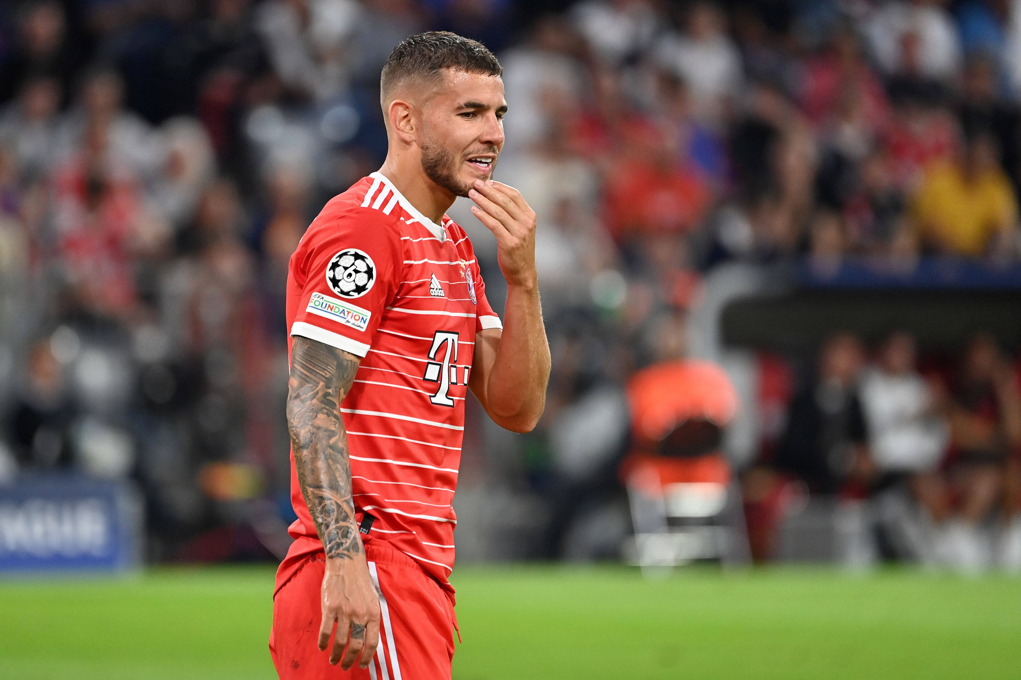 Bayern-Star Lucas Hernandez wird dem deutschen Meister wochenlang fehlen. 