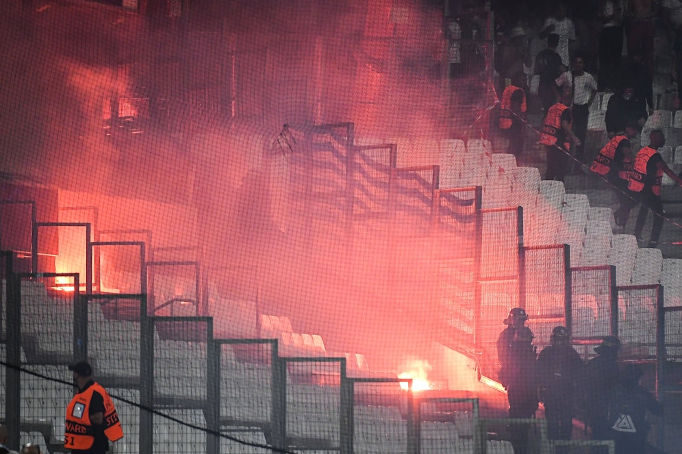 Pyro-Eklat in Marseille