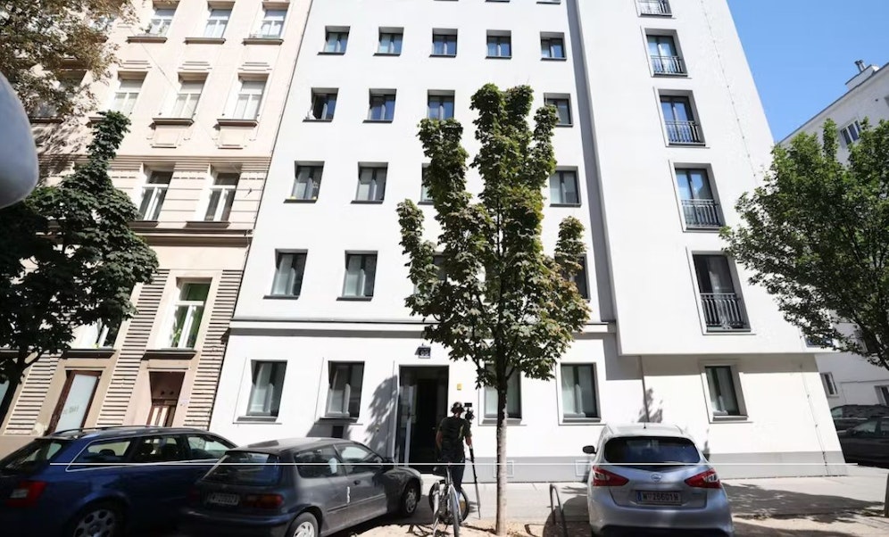In diesem Haus in Wien-Mariahilf fand die Bluttat statt.