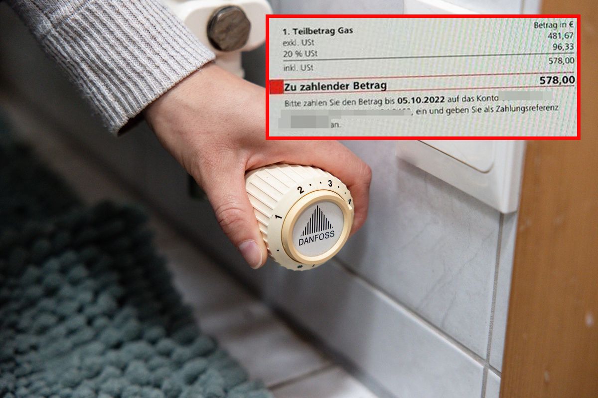 Eine kranke Niederösterreicherin muss für die Gasrechnungen ordentlich blechen – obwohl sie die Gasheizung gar nicht einschaltet.