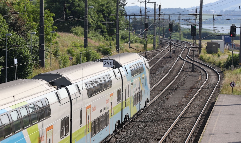 Der Zwischenfall passierte in einer Westbahn in Oberösterreich. (Symbolfoto)