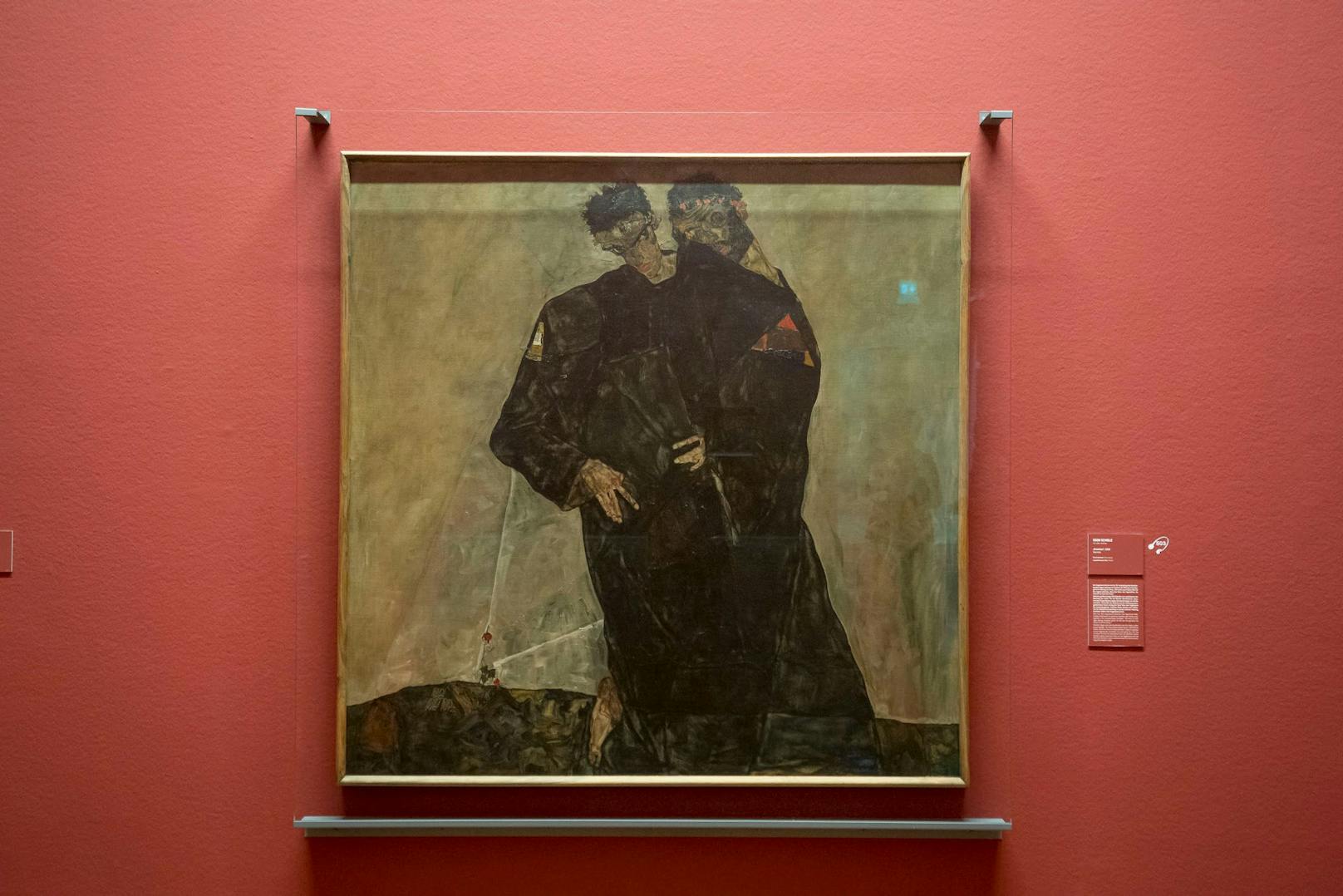 Auch Werke von Egon Schiele finden sich in der Ausstellung.