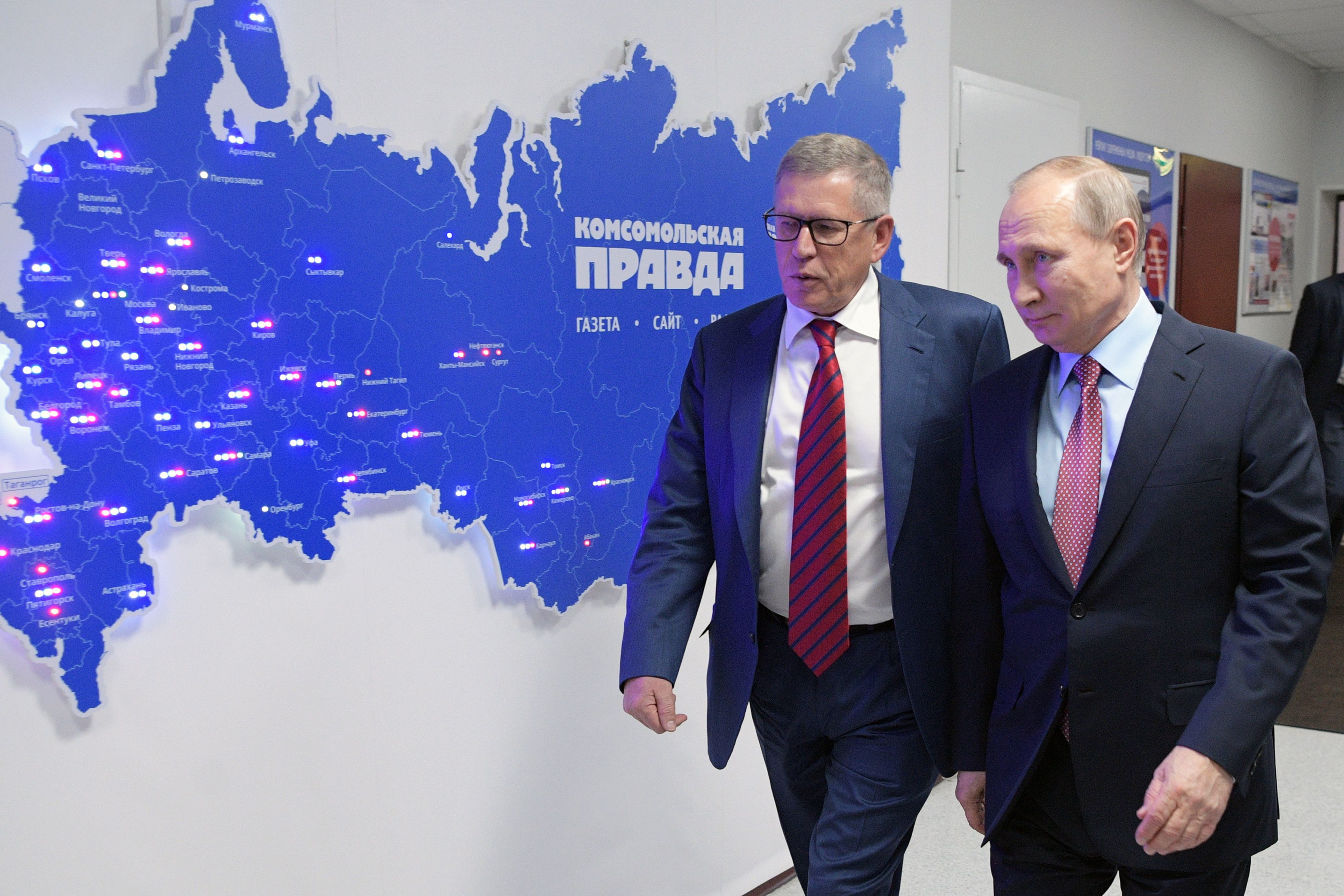 Sungorkin war ein wichtiger Propagandist für Putin.