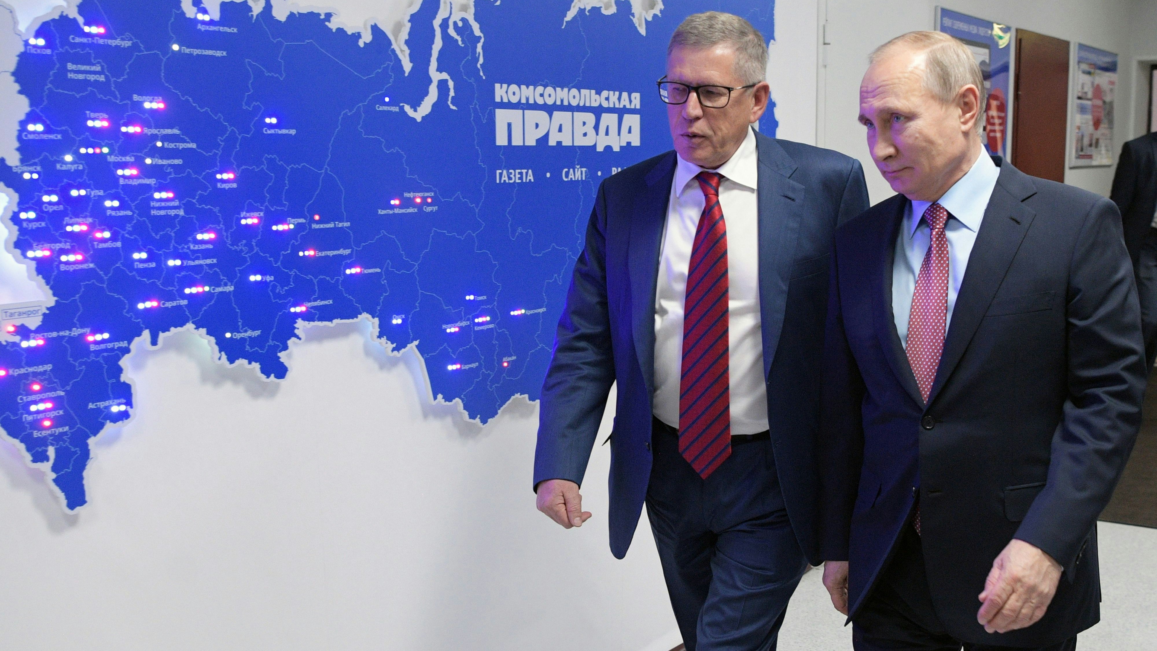 Sungorkin war ein wichtiger Propagandist für Putin.