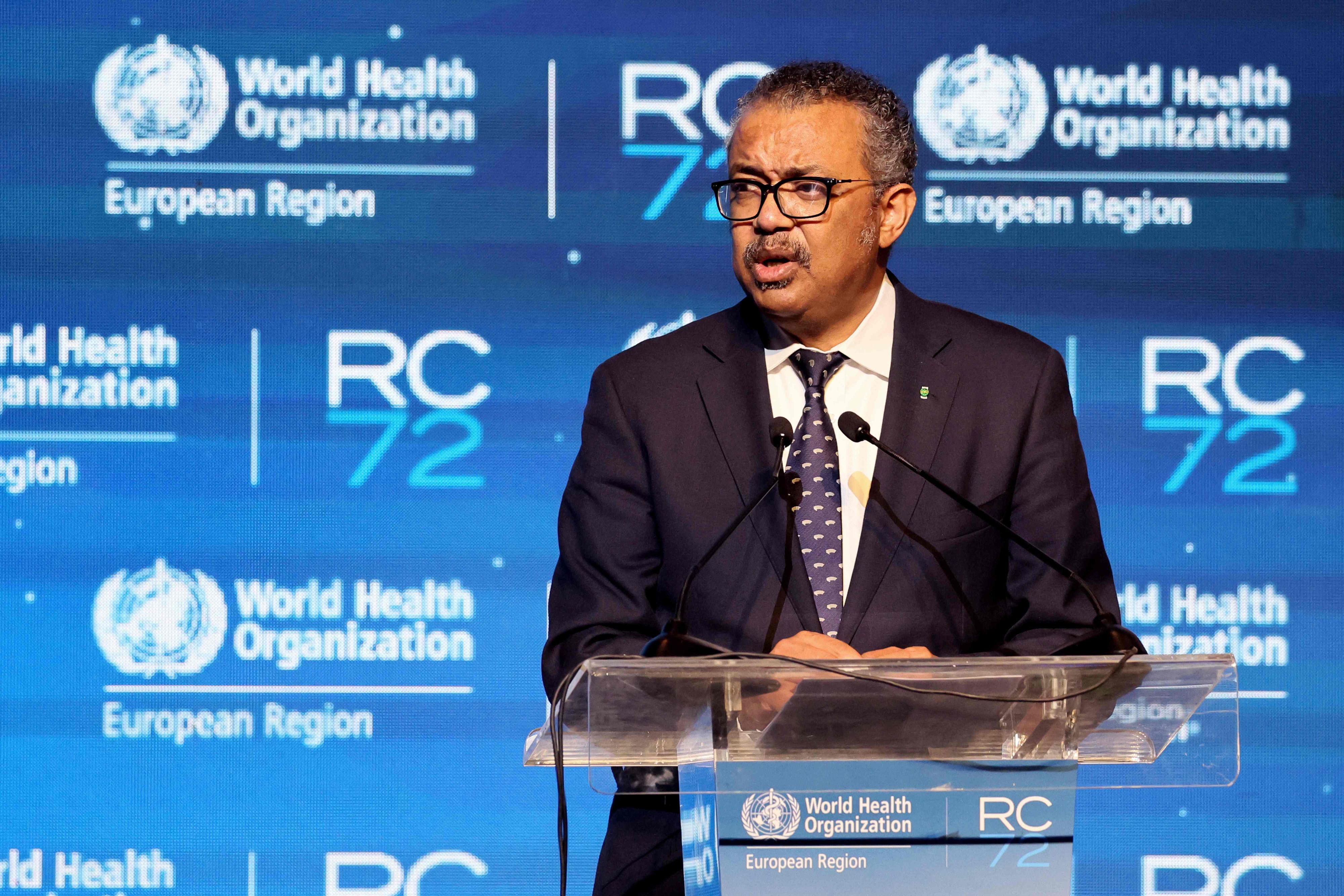 WHO-Chef <strong>Tedros Adhanom Ghebreyesus:</strong> 