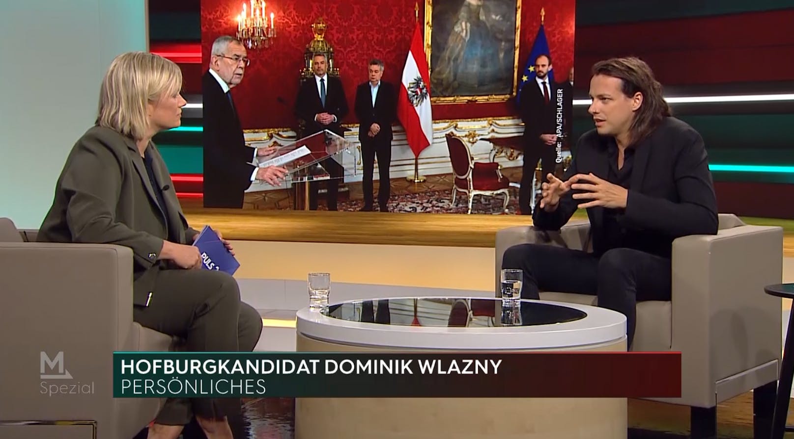 Hofburg-Kandidat Wlazny geht auf Van der Bellen los