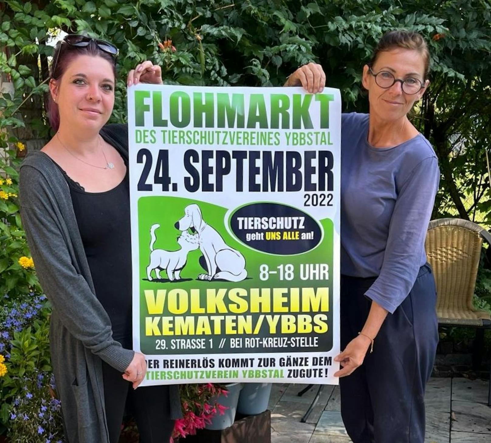 Der Flohmarkt findet am 24. September im Volksheim in Kematen an der Ybbs statt.