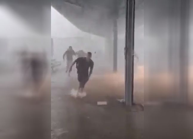 Monströser Orkan in Kroatien reißt alles mit sich