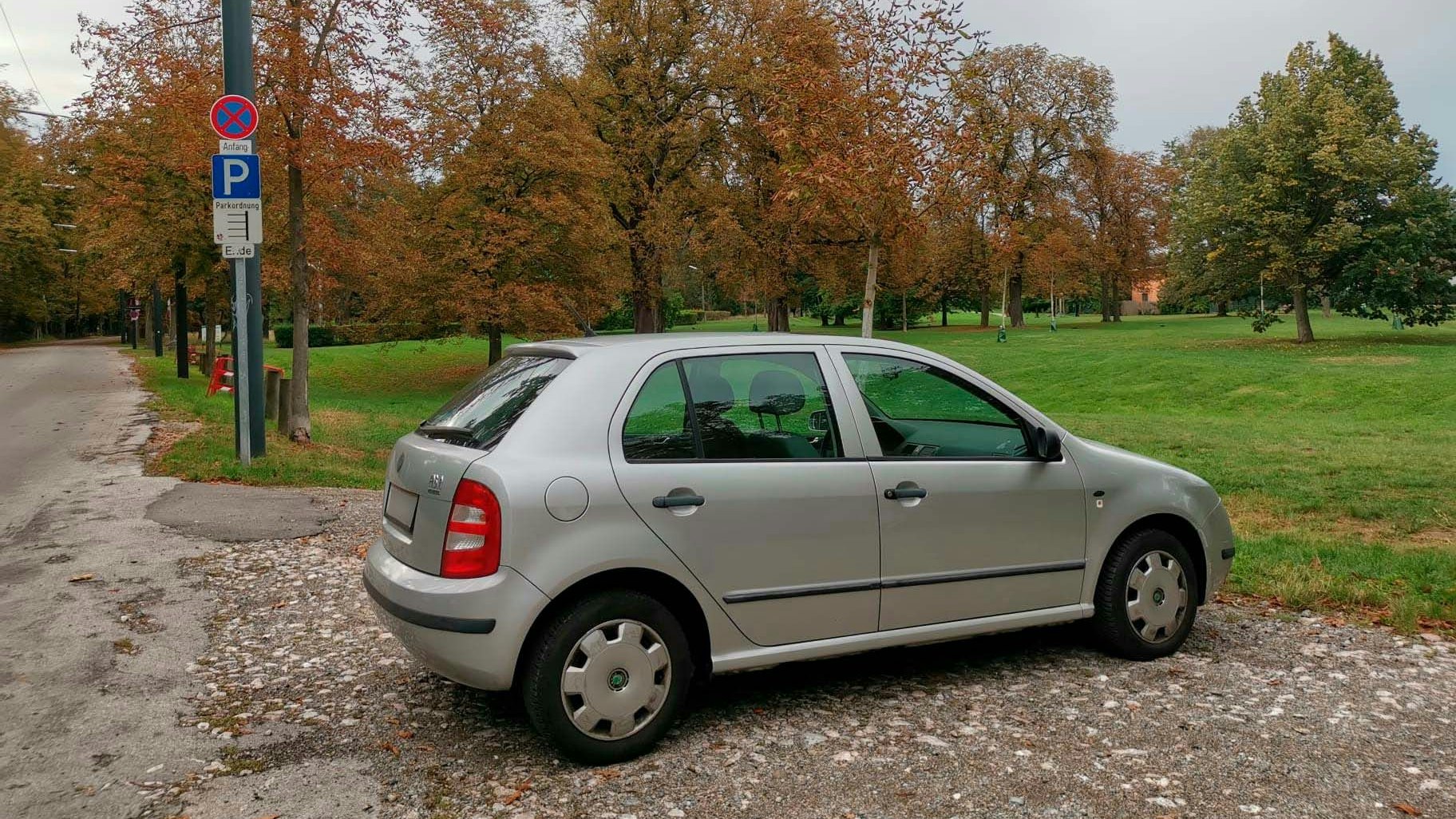 Die 67-jährige Wienerin stellte ihren alten Skoda hier ab. 