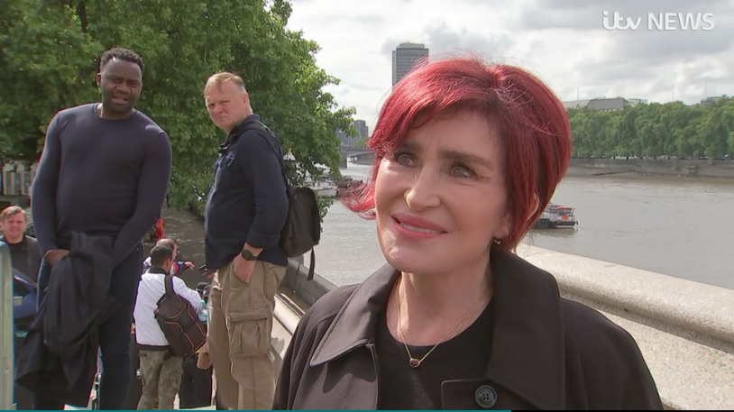 Sharon Osbourne ist die Frau von Black Sabbath Sänger Ozzy Osbourne.