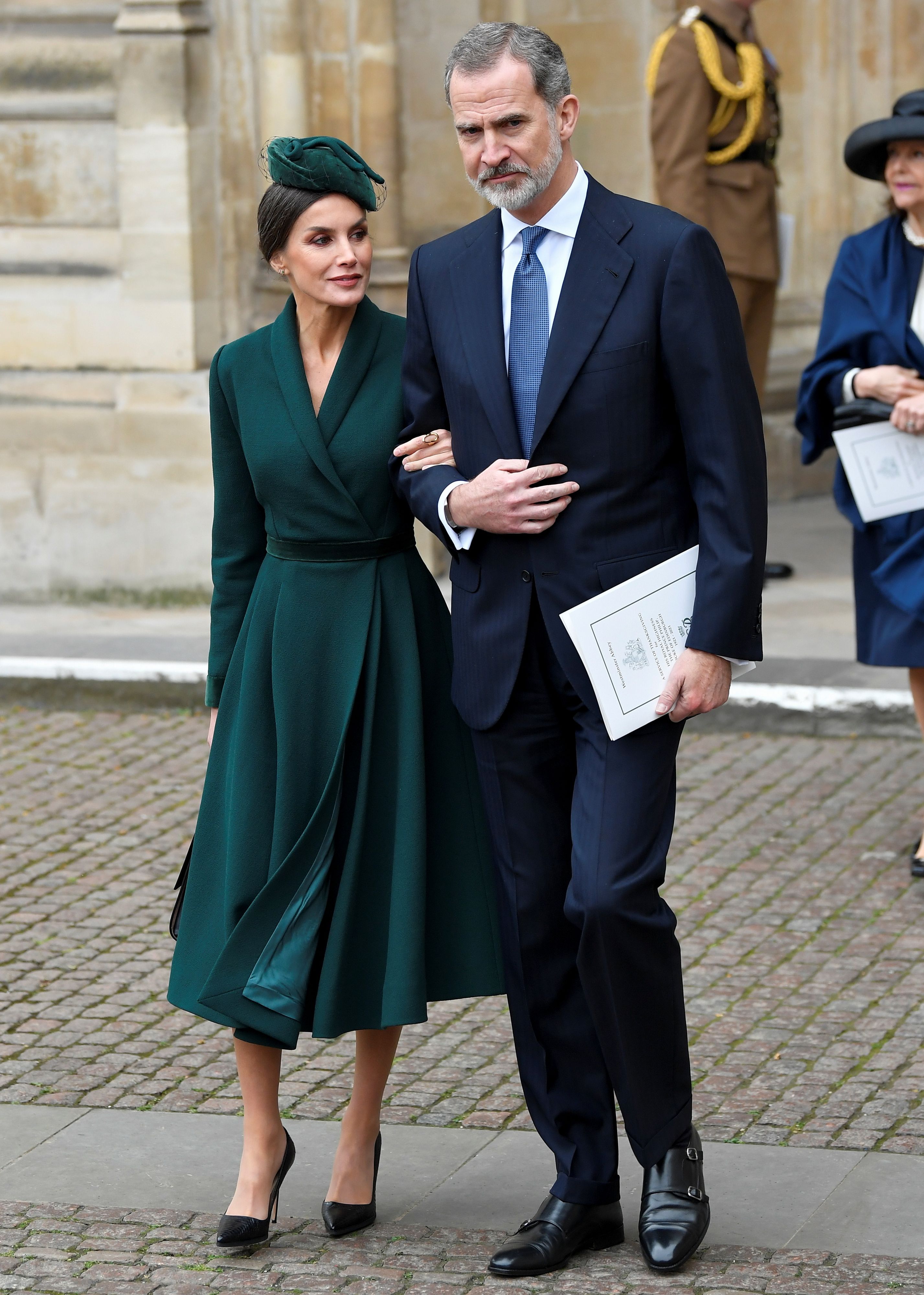 Auch Spaniens Königspaar Felipe und Leticia sind mit von der Partie.