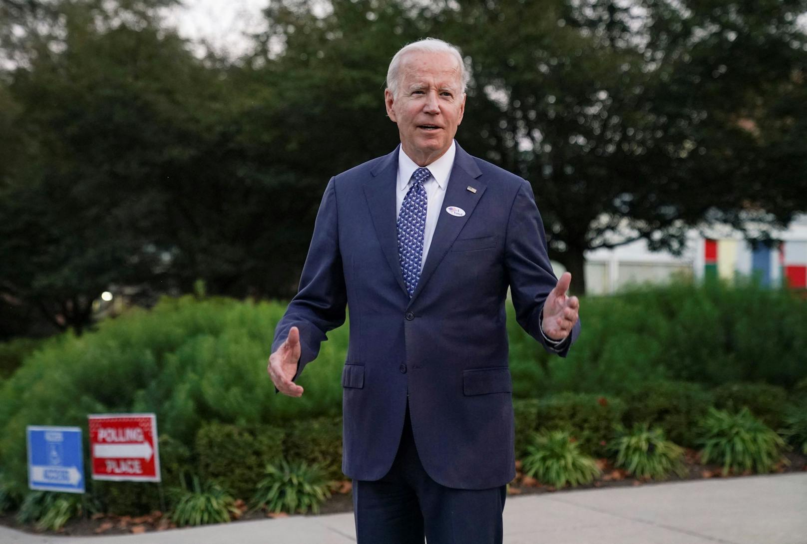 Auf jeden Fall dabei ist auch Joe Biden, der Präsident der USA.