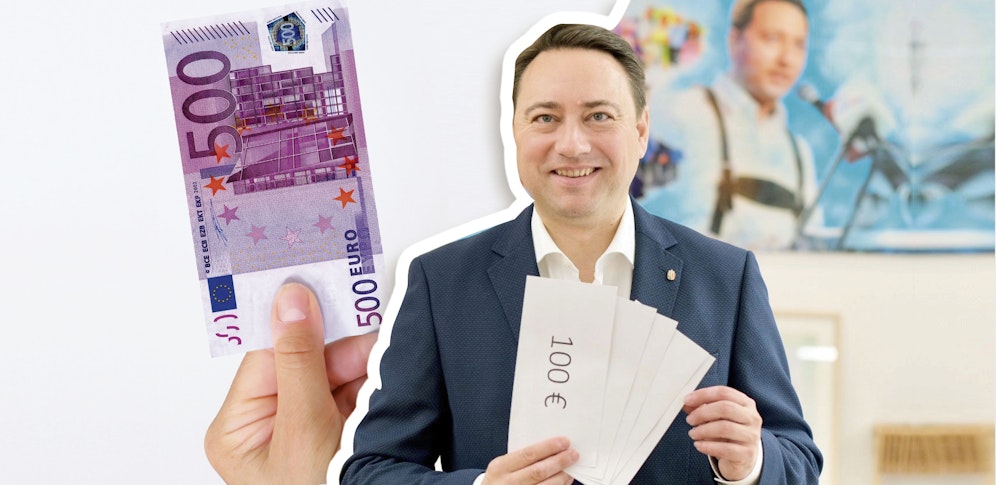 OÖ-Landeshauptmann-Stellvertreter Manfred Haimbuchner sucht fünf Gewinner.
