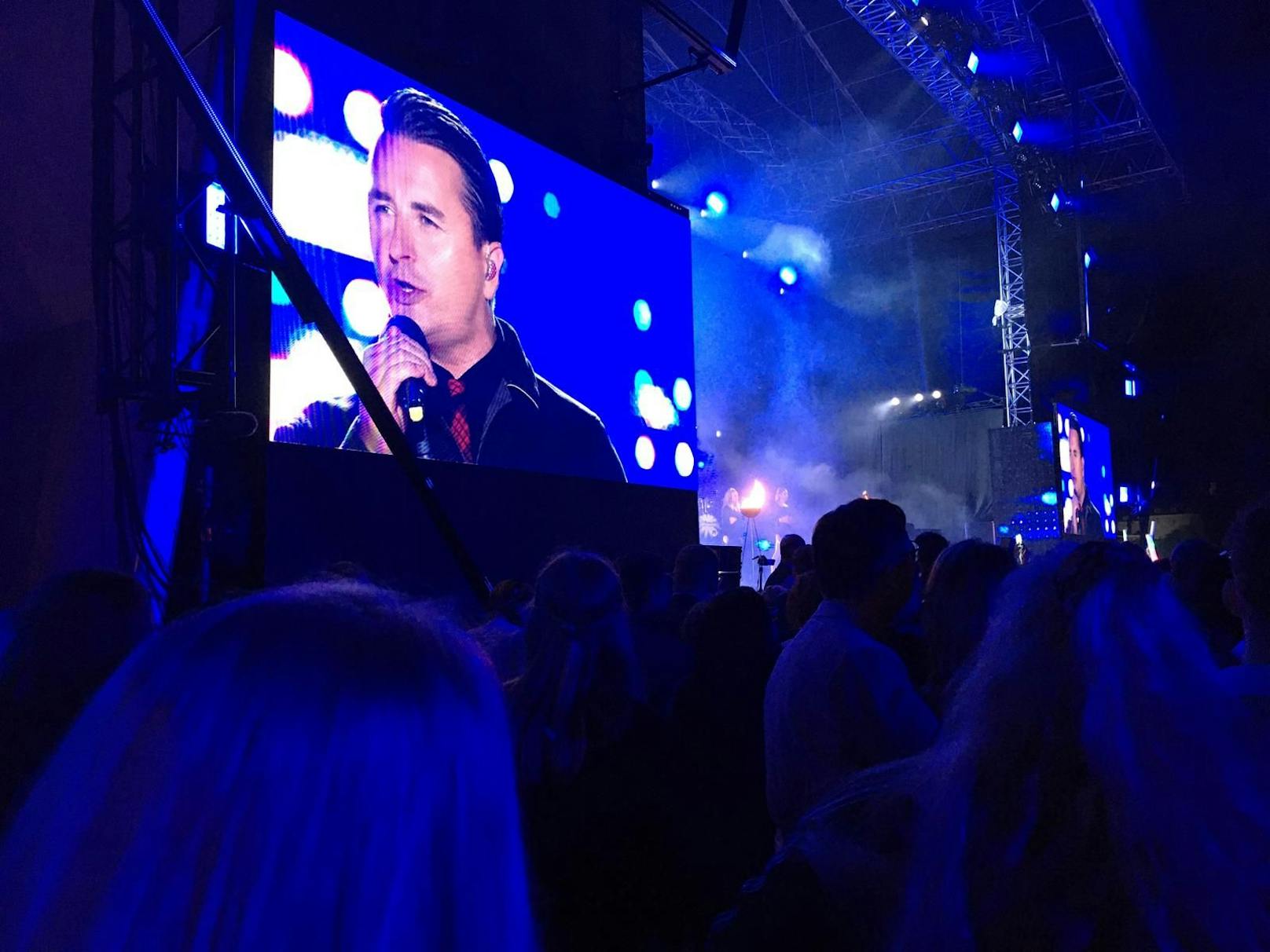 Andreas Gabalier begeistert das Publikum.