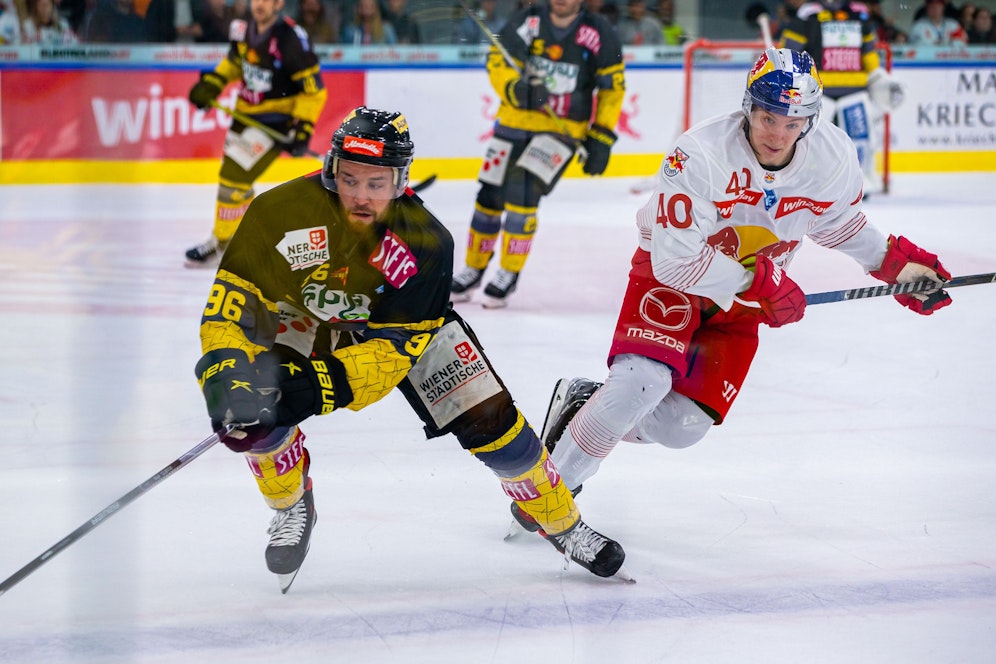 Die Vienna Capitals mussten auswärts gegen Salzburg ran. 