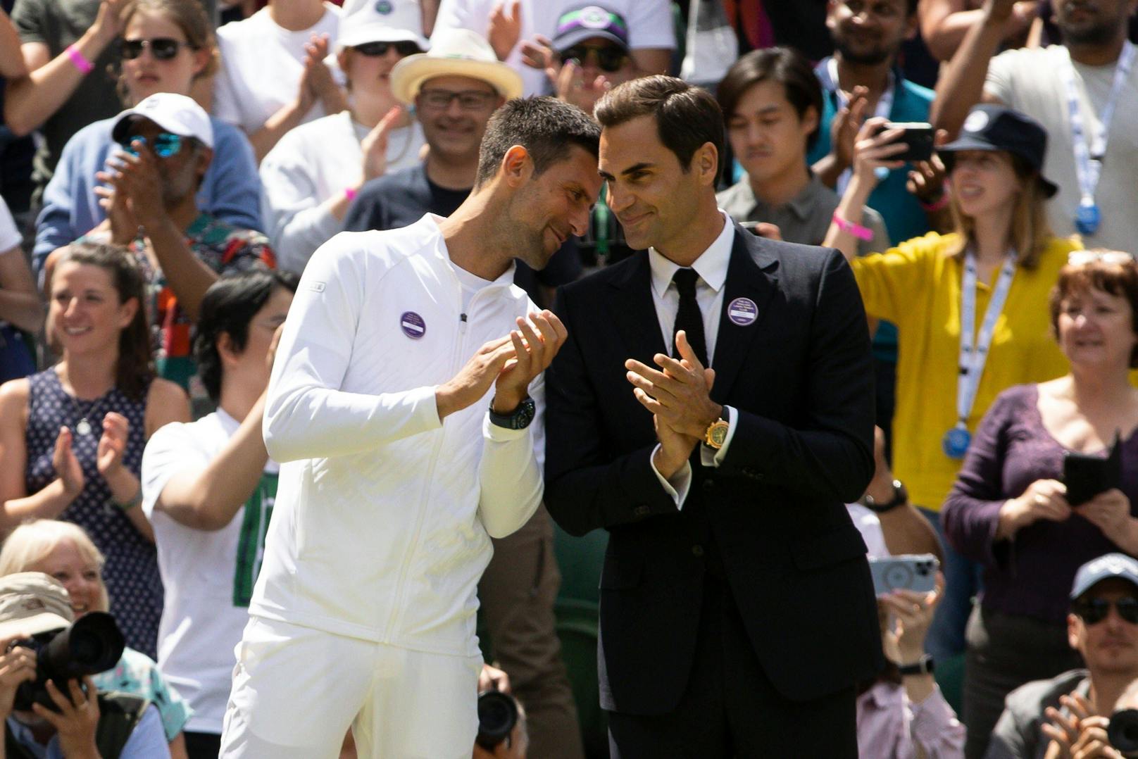 Novak Djokovic hat sich noch nicht zum Federer-Rücktritt geäußert.