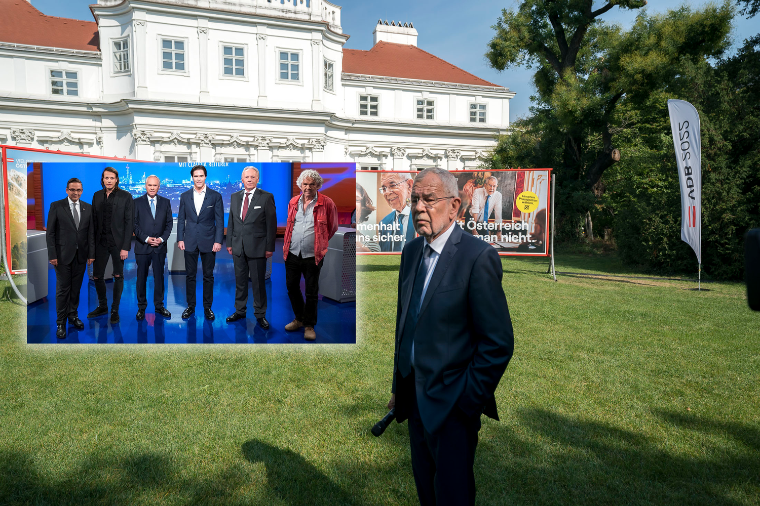 Van der Bellen kann recht entspannt ins Wahlkampf-Finish gehen.