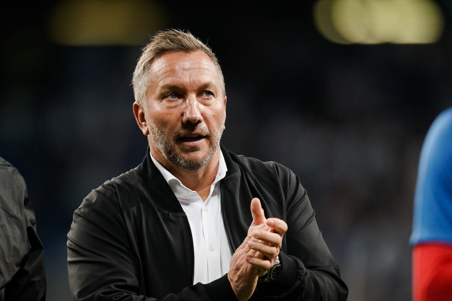 Austria-Coach Manfred Schmid nach der herben 1:4-Pleite bei Lech Posen. 